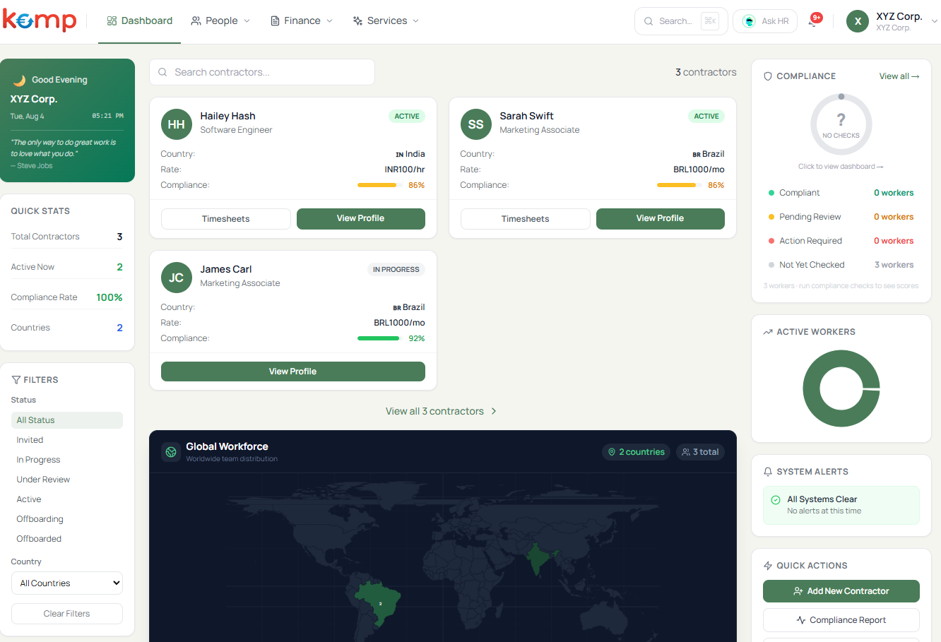 Workforce Overview